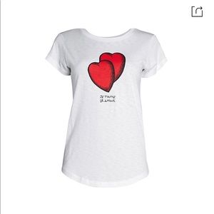 Zadig & Voltaire Skinny Heart T-Shirt